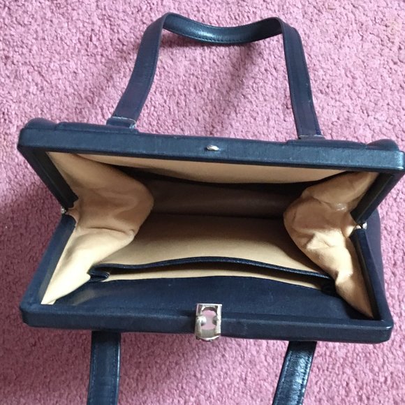 Vintage Blue Handbag - Picture 3 of 7